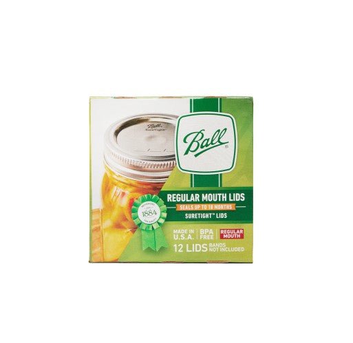 Ball Canning Lids Regular Mouth 12ct. - Sunrise Market & Deli, LLC