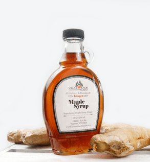 Ginger Infused Maple Syrup - Sunrise Market & Deli, LLC