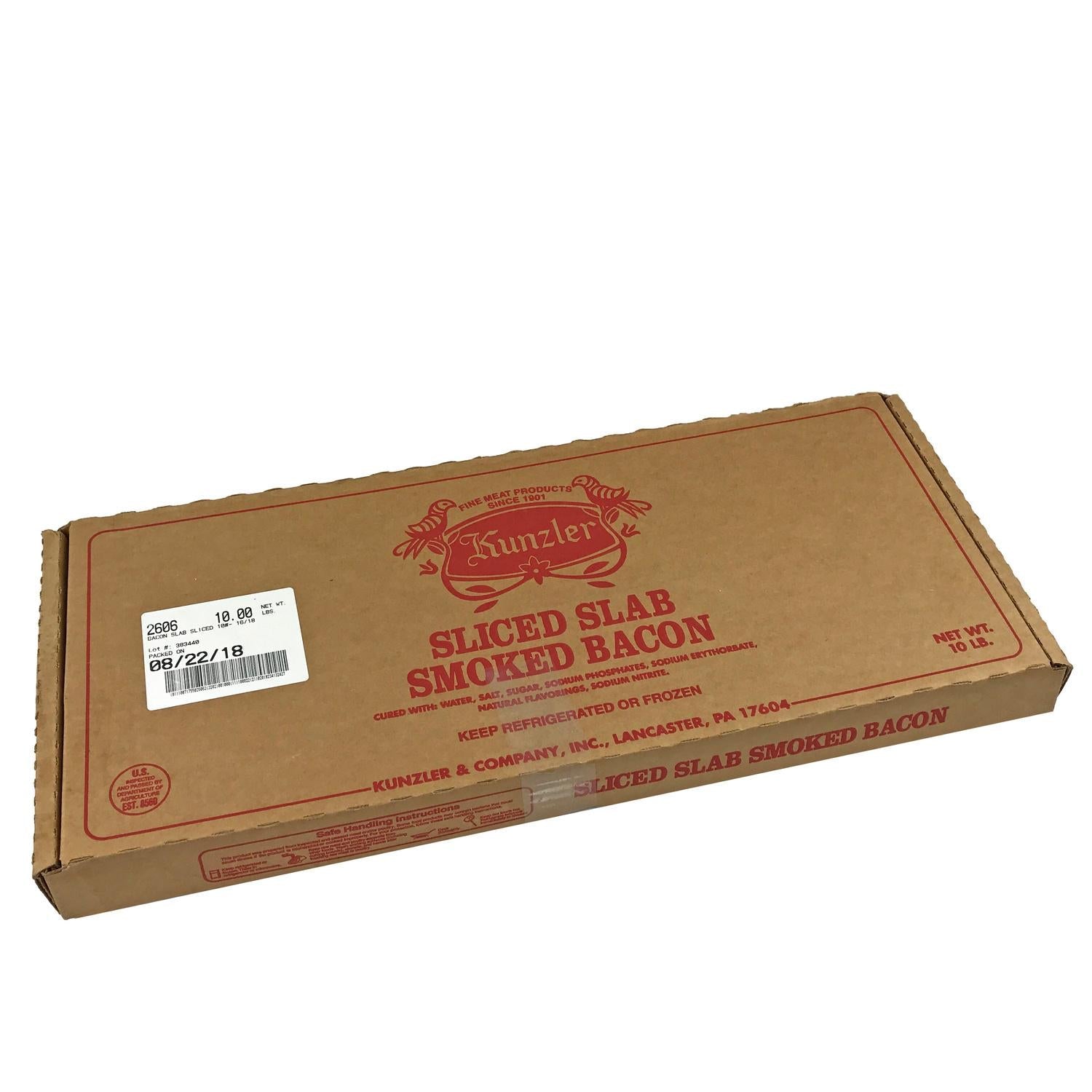 Kunzler Bacon - Bulk 10lb - Sunrise Market & Deli, LLC